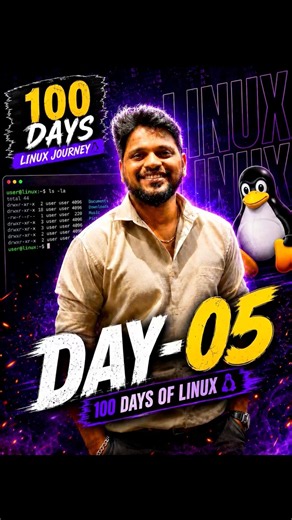 Day 5/100 Linux Commands: Learn the rmdir Command in 60 Seconds! 🐧