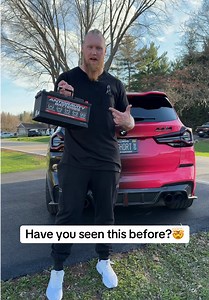Have you seen this before?🤯🔥 @Antigravity Batteries #bmwx3m #x3m #antigravitybatteries #battery #weightsavings