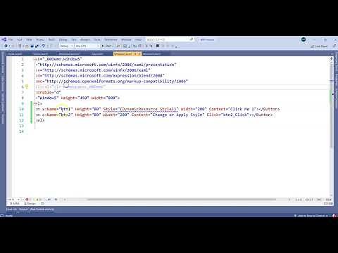 24.Learn WPF in small Steps: Loading Dynamic UI and resources