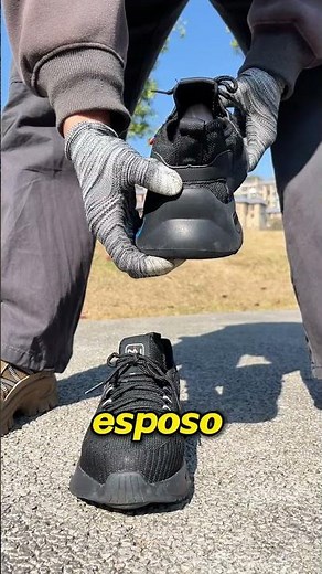 NIEION Safety Work Shoes, Anti-Smash, Anti-Puncture, Lightweight, for Men and Women