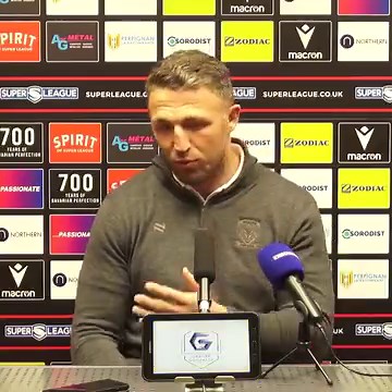 "We'll take some great lessons out of it and it'll make us better for next week's game." Watch Sam Burgess' post-match press conference following R1 | Warrington Wolves