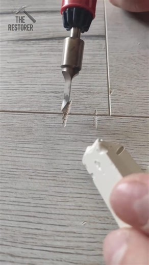 The Restorer on Instagram: "I'll show you how to easily fix chips on laminate in 5 minutes DIY #therestorer #restoration #repair #laminate #diy"