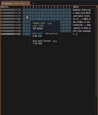 Memory view support for mutation and copy/paste