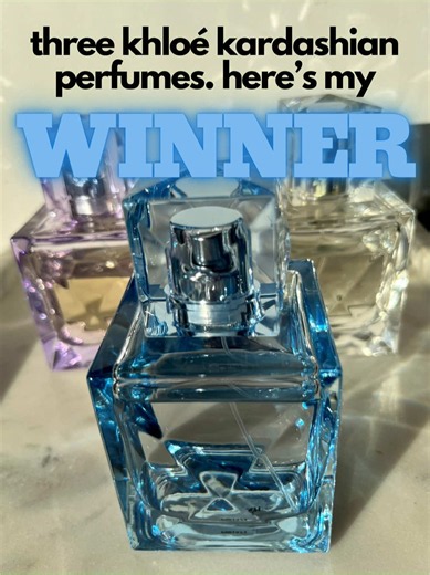 Today, we're reviewing the Khloé Kardashian fragrance collection, including the new XO Blue perfume. Khloé Kardashian XO Khloé has notes of peach, orange blossom, sage, and musk. [gifted] Khloé Kardashian Almost Always is a soft lavender with sandalwood, orange blossom, and vanilla. [gifted] Khloé Kardashian XO Blue has notes of coconut, ambrette, magnolia, and frangipani. This video is not sponsored. This review is my opinion. Products mentioned: Khloé Kardashian Almost Always Khloé Kardashian 