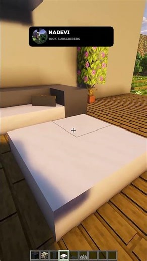 This Sofa Feels Illegal to Own #minecraft #decor #tutorial #sofa #modern