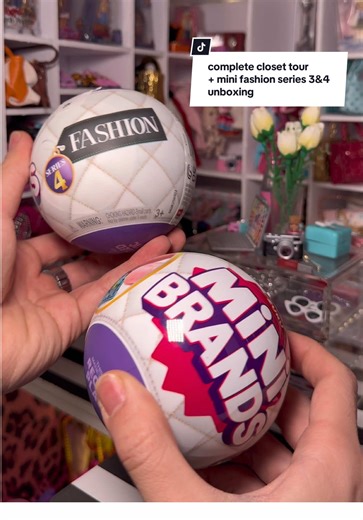 Unboxing Mini Fashion Series 3 and 4 for Doll Closets