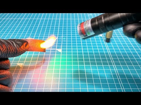 レーザーポインターに高出力モジュールを組込む方法