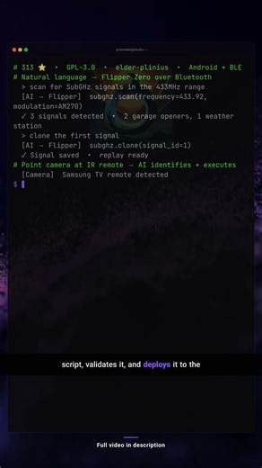 V3SP3R: An AI Brain for Your Flipper Zero