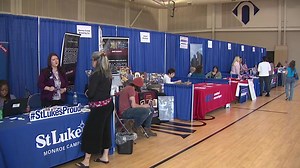 Employers search for workers at job fair