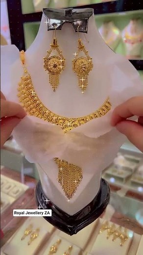 ✨ Muhteşem 22 Ayar Altın Kolye Seti | Lüks Takı Koleksiyonu 💛 #trending #unfrezzmyaccount #gold #1m