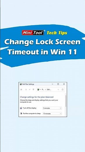 How to Change Lock Screen Timeout in Windows 11? #windowstips #windows11