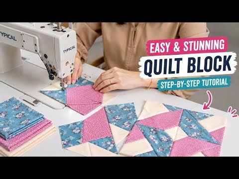 This Quilt Block Looks Hard... But It’s Surprisingly Easy!