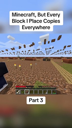 Minecraft But Every Block I Place Copies Everywhere | Part 3