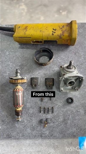 How to Assemble a 4 inch Angle Grinder under 60 Seconds | Quick Tutorial.⚒️ #toolgrinder