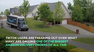 An Amazon customer went viral with a huge delivery order — but the real story is crazier