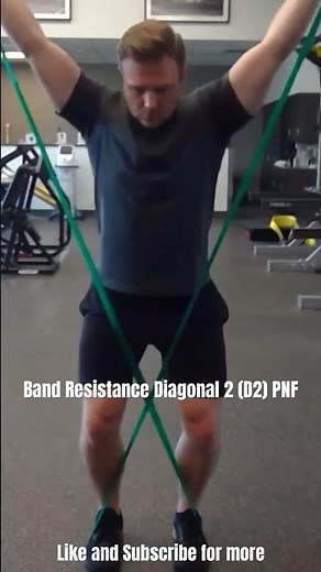 Band D2 Flexion | Resistance Band Shoulder Pattern | Linville PT Education
