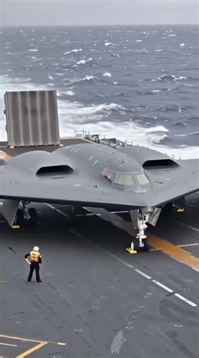 Massive B-2 Bomber Carrier Takeoff