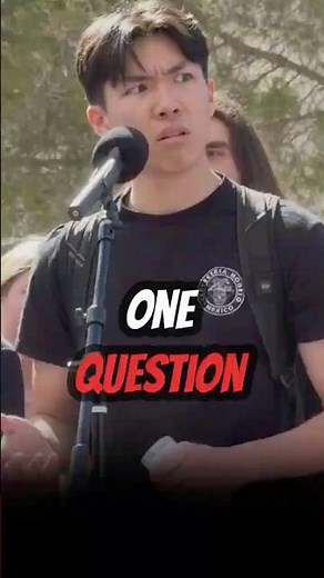 One Question Changed Everything… | Charlie Kirk Debate. #shorts