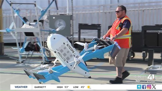 An up-close, inside look at Amazon's new delivery drones flying in KCK | Haystack News