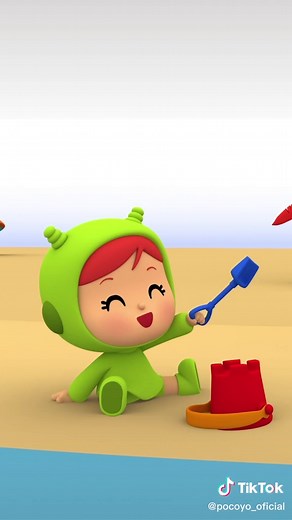 ¡Ha llegado el verano! 🌊🌞 Summer is here! 🌊🌞 #pocoyo #summer #animacion