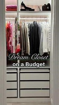 Champagne Taste, IKEA PAX Closet Budget!