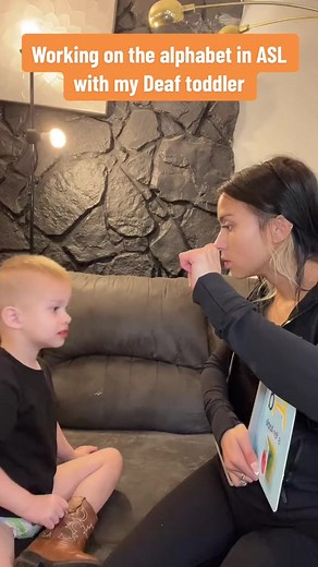 First 6 letters of the ASL alphabet #asl #deaf #signlanguage #toddler #toddlermom #prek #parenting #alphabet #americansignlanguage | Brittney Nolte