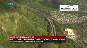 Both directions of the H-3 Freeway are shut down today for COVID-19 surge testing. Here's what you need to know. DETAILS: https://buff.ly/3gB3lRt #HINews #HNN | Hawaii News Now
