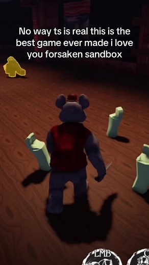 Chuck E. Cheese in Forsaken Sandbox: Nightmare Fuel!
