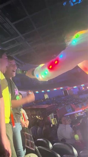 Lucky #24 at the Hot Wheels Monster Truck Live Glow-N-Fire Tour