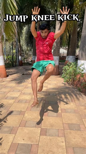 Jump Knee Kick Tutorial | Step-by-Step Beginner Guide | #jumpkneekick #shorts
