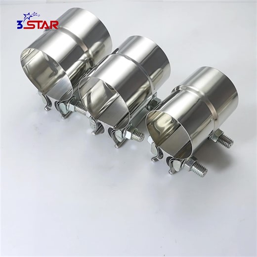 Universal Heavy Duty Stainless Steel Exhaust Muffler Band Sleeve Clamp Joint