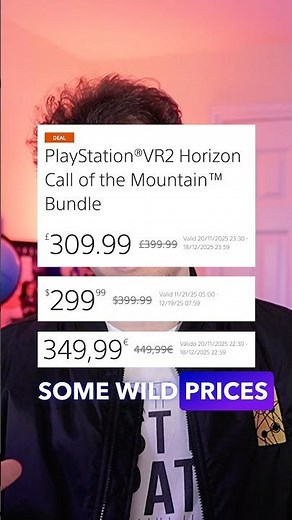 PS5 owners should see these PSVR2 prices! 🤯
