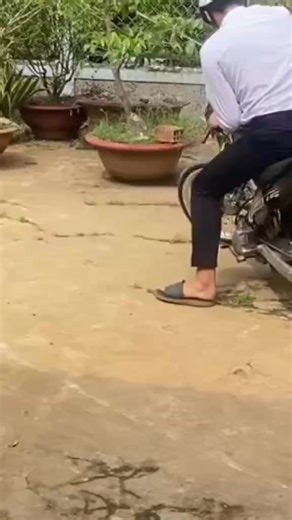 xe gì đạp hoài hong chạy chaa 😃