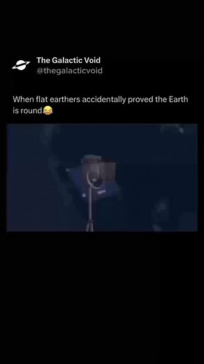 In an ironic twist, a group of conspiracy theorists spent thousands of dollars trying to disprove the Earth’s roundness—only to confirm that it is, in fact, a sphere. 🌍 Sometimes, science wins in the most unexpected ways, reminding us that evidence always leads back to the truth, even when it’s unintentional. What are your thoughts on this surprising revelation? | The Galactic Void