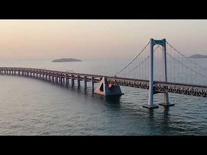 China Bridge-Dalian Xinghai Bay Bridge, Xinghai Bay Bridge Aerial View