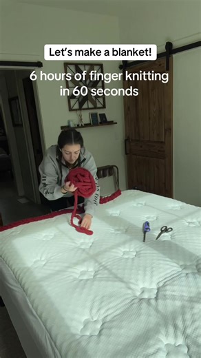 Create a Chunky Knit Blanket in Just 6 Hours