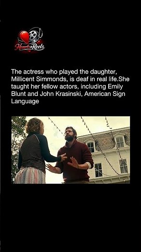 A Quiet Place (2018) Millicent Simmonds Taught the Cast ASL