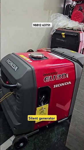 Honda 3.0 kw Generator Load Testing