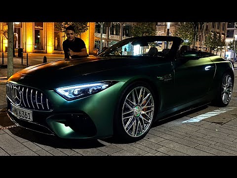 2026 Mercedes AMG SL63 S | Fastest SL NIGHT Drive Review Interior Exterior