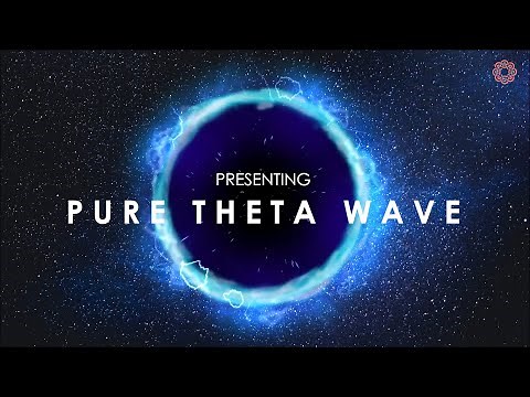 NO ADS | 3 hrs PURE Brainwave sound: THETA wave