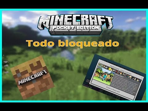 Jugando en la Versión de prueba minecraft PE