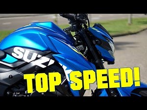 2019 Suzuki GSX-S750 35kW A2 TOP SPEED + GPS top speed