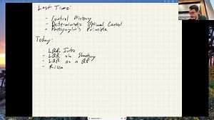 Optimal Control (CMU 16-745) 2023