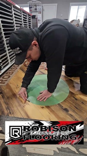 CUSTOM LVT DESIGNS CREATED, SHIPPED & READY FOR INSTALL from ROBISON DESIGN FLOORING.