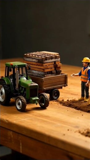 Tiny Railway Track Construction 🚂 Mini Train Build #shorts