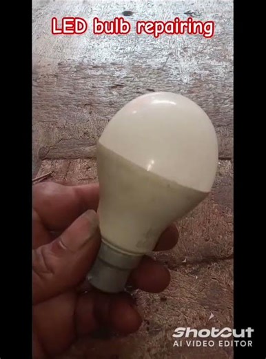 LED Bulb and FAN Capacitor Idea #ledbulb #fancapacitor #circuit #shorts #viral #creativeRD #how