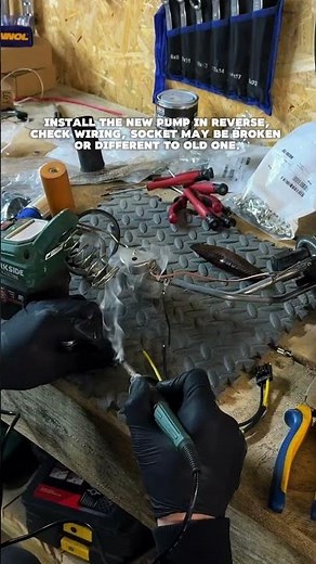 💁‍♂️Quick quide how to replace fuel pump on 1982–1992 Camaro & Firebird (F-body) #fbody #shorts