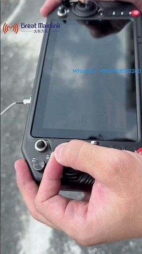 FPV Drone Optical Fiber Datalink in Action with the Hero X Remote Controller .FPV #opticalfiber
