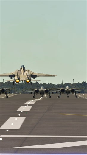 Amazing Old F-14 Tomcat jet takes off full afterburner from Airbase #aviation #usa #f14 | IronGaming