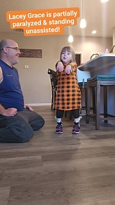 Our standing zombie! #spinabifida #overcome #Halloween #Spooky | Michael Bower